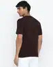 Regular Fit Brand Print Crew-Neck T-Shirt