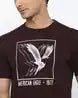 Regular Fit Brand Print Crew-Neck T-Shirt