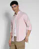 Men Striped Regular Fit Shirt with Patch Pocket