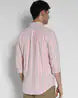 Men Striped Regular Fit Shirt with Patch Pocket