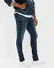 Men Heavily Washed Distressed Skinny Fit Jeans